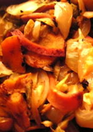ソーセージと野菜のマヨネーズカレー焼き-レシピのメイン写真