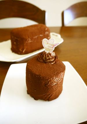 生チョコクリームのビスケットケーキ♪-レシピのメイン写真