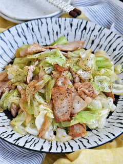 豚バラキャベツのやみつき塩だれ炒め-レシピのメイン写真