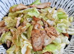 豚バラキャベツのやみつき塩だれ炒め-レシピのメイン写真