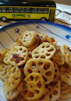 子供絶賛♪おかかレンコンのマヨ醤油炒め-レシピのメイン写真