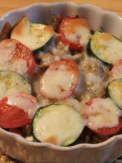 ズッキーニとトマトのカレー風グリル-レシピのメイン写真