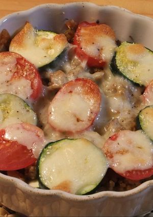 ズッキーニとトマトのカレー風グリル-レシピのメイン写真
