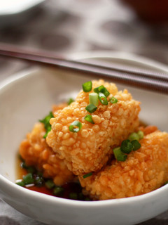 揚げ玉だし豆腐-レシピのメイン写真