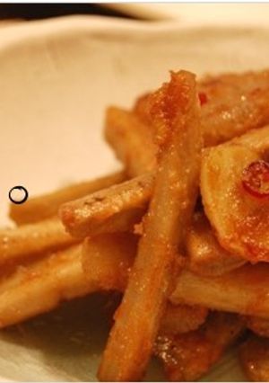 ヘルシーピーナッツ風味のきんぴらごぼう-レシピのメイン写真