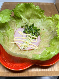 レタスのハム巻き。レタス消費にも。-レシピのメイン写真
