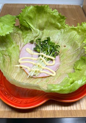 レタスのハム巻き。レタス消費にも。-レシピのメイン写真