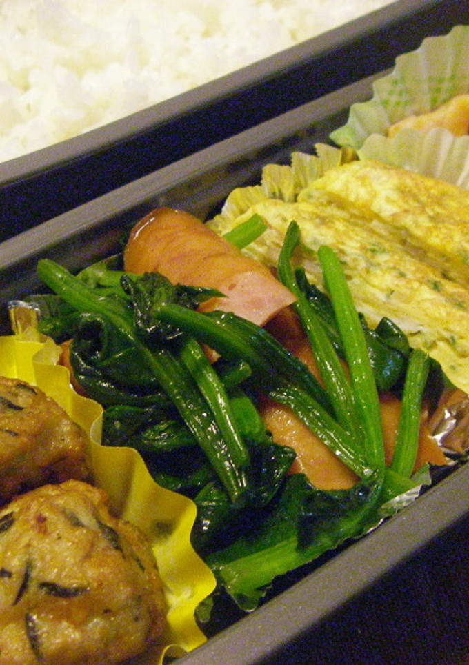 【弁当】　青海苔と紅しょうがの玉子焼き-レシピのメイン写真