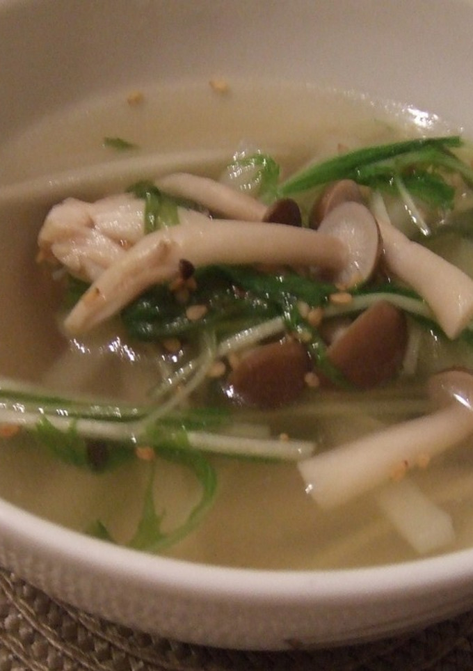大根の皮でおいしい！＊中華スープ＊-レシピのメイン写真