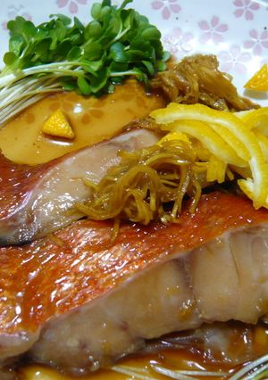 金目鯛の甘辛煮☆和みの味になりますように-レシピのメイン写真