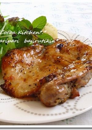 パリパリ♡チキンの香草グリル焼き-レシピのメイン写真