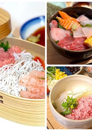 簡単！好きなものをのせただけ海鮮丼風✨-レシピのメイン写真