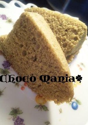 炊飯器で！ヘルシーカステラ作り～「抹茶」-レシピのメイン写真