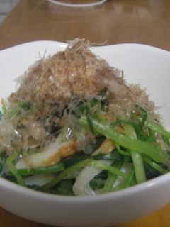 水菜とちくわのお浸し-レシピのメイン写真