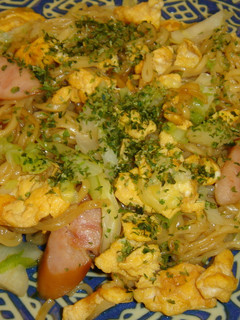 袋めんで焼きラーメン-レシピのメイン写真