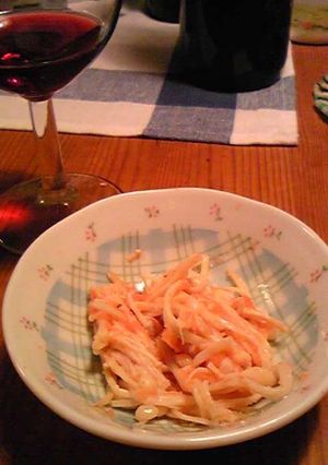イタリアンなエノキのたらこ和え-レシピのメイン写真