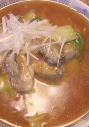 青梗菜カキのせラーメン☆-レシピのメイン写真