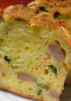 野菜たっぷりのケーク・サレ-レシピのメイン写真