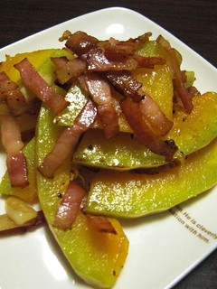 お弁当にも!かぼちゃベーコン-レシピのメイン写真