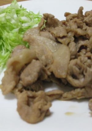 漬け込みなし簡単しょうが焼き-レシピのメイン写真