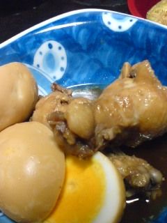 定番の手羽元とゆで卵のお酢煮-レシピのメイン写真