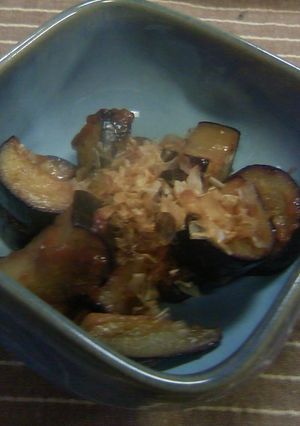 茄子の梅肉炒め-レシピのメイン写真