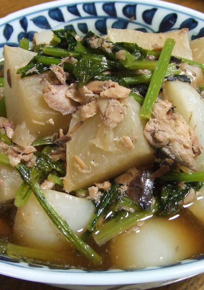 かぶとサバ缶の煮物-レシピのメイン写真
