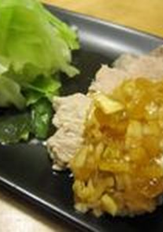 やわらか茹で豚のネギソース-レシピのメイン写真