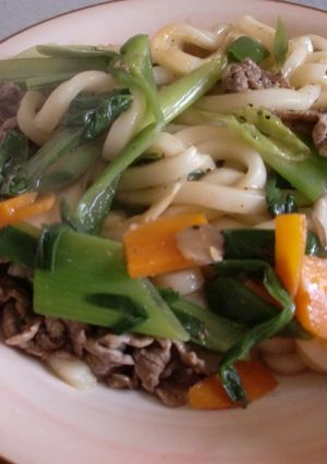 さっぱり焼きうどん-レシピのメイン写真