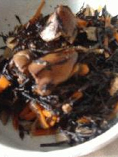 鶏レバーとひじきの煮物-レシピのメイン写真