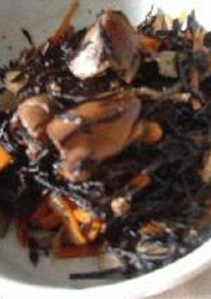 鶏レバーとひじきの煮物-レシピのメイン写真