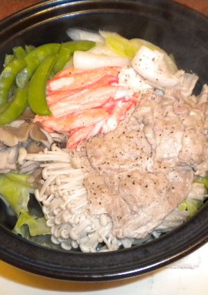 野菜とお肉の蒸し料理-レシピのメイン写真