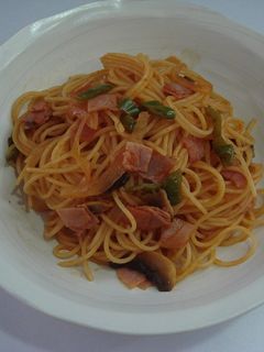我が家のスパゲッティナポリタン-レシピのメイン写真