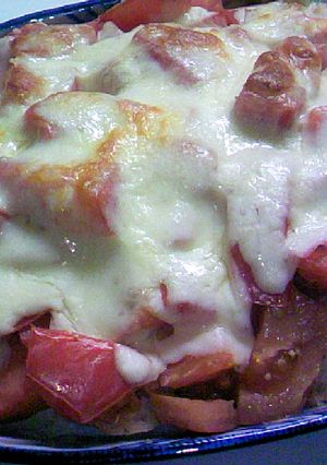 パンとトマトのチーズ焼き-レシピのメイン写真