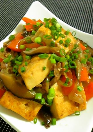 給食の味　豆腐のうま煮　デラックス-レシピのメイン写真