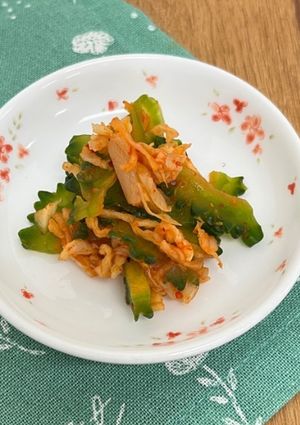 ゴーヤーと切干大根のキムチ-レシピのメイン写真