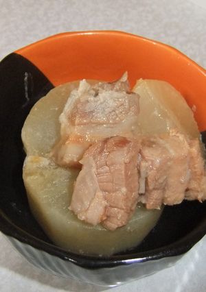 豚バラと大根の角煮（みそ味）-レシピのメイン写真