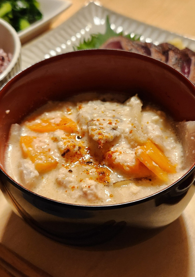 播州の郷土料理♡皮くじら入りの粕汁-レシピのメイン写真