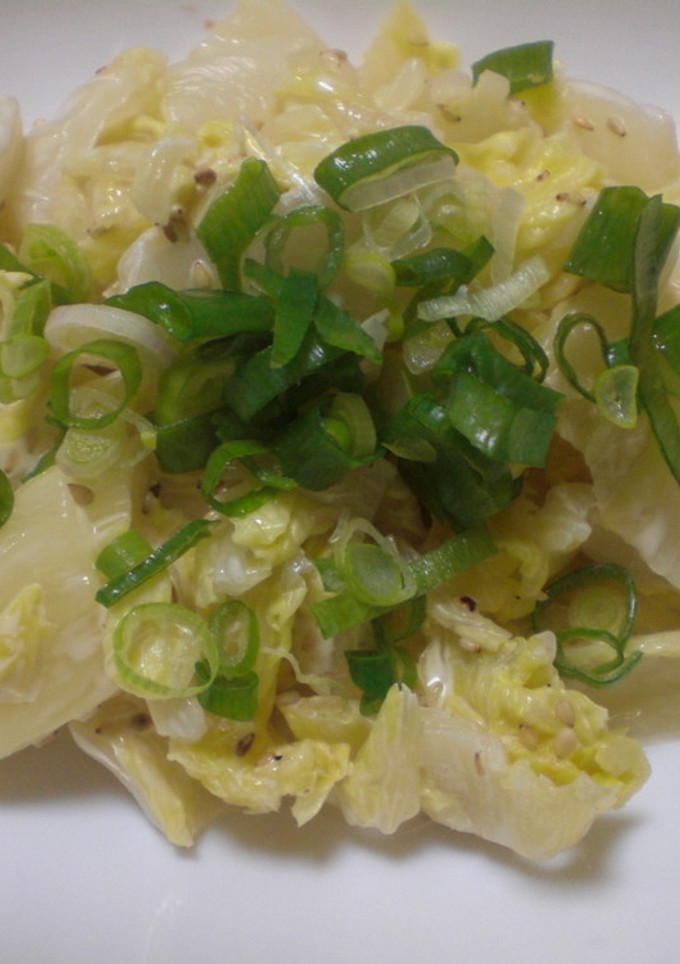 白菜のマヨごまね～ず　(*≧艸≦)-レシピのメイン写真