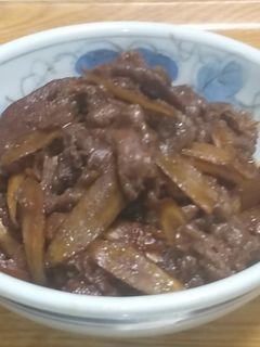 牛肉とごぼうの佃煮風-レシピのメイン写真