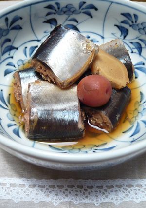 圧力鍋ＤＥ簡単✿母直伝さんまの梅煮-レシピのメイン写真