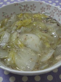 お手軽☆白菜とサバ缶のとろとろ煮-レシピのメイン写真