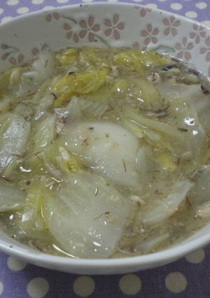 お手軽☆白菜とサバ缶のとろとろ煮-レシピのメイン写真