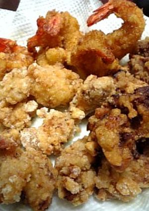 サックリ！ジューシ～♪鶏もも肉の竜田揚げ-レシピのメイン写真