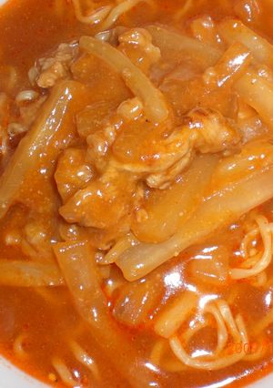 豚と大根の味噌あんかけ拉麺-レシピのメイン写真
