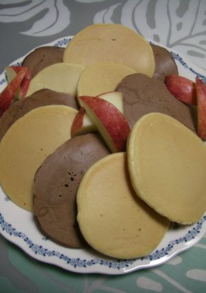 失敗なし♪ふわっとしっとりホットケーキ❤-レシピのメイン写真