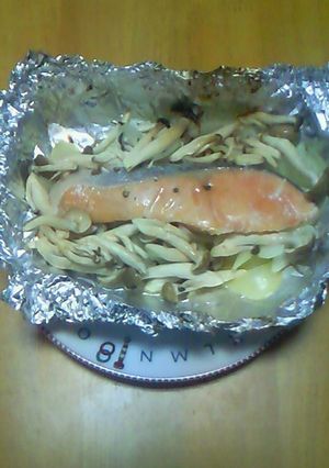 超簡単！鮭のホイル焼き-レシピのメイン写真