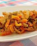 野菜たっぷり！ヤンニョムポーク