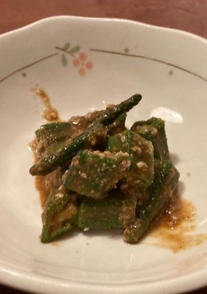 オクラの胡麻和え-レシピのメイン写真