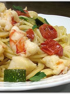 プリプリの食感が楽しい海老と帆立のパスタ-レシピのメイン写真